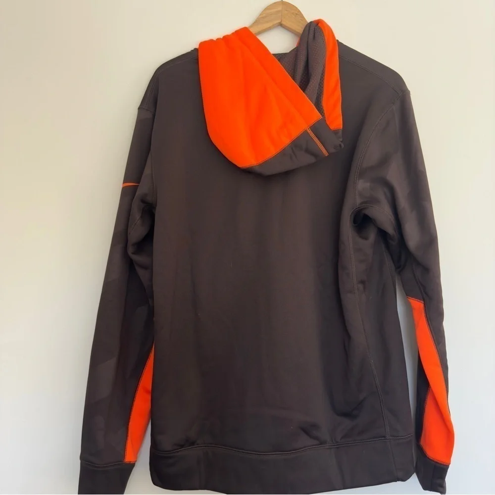 Nike Therma-Fit Zip up hoodie NFL Browns Size: M